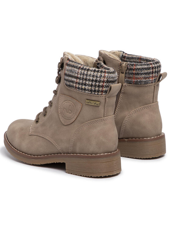 Nelli Blu Nelli Blu Schnürstiefeletten CS2206-02 Beige