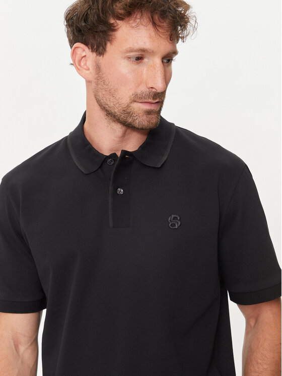 BOSS Boss Polo Parlay 210 50512112 Czarny Regular Fit