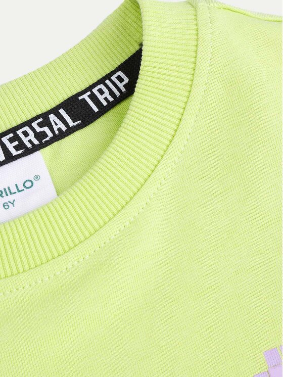 Coccodrillo Coccodrillo Majica dugih rukava ZC4143102WBK Zelena Regular Fit