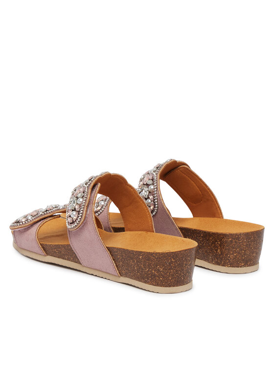 Scholl Scholl Шльопанці Salento 2 Straps MF00815 Рожевий