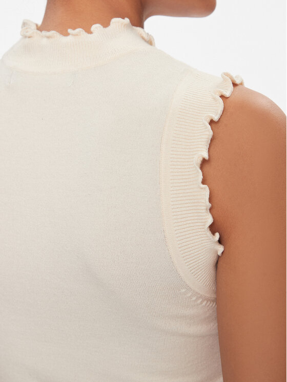 Vero Moda Vero Moda Majica Gold 10297855 Bež Slim Fit