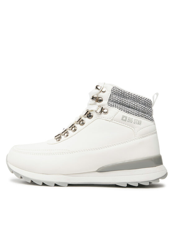 Big Star Shoes Big Star Shoes Черевики туристичні MM274675 Білий