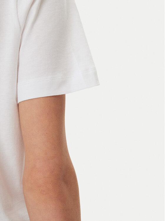 Munthe Munthe T-Shirt Fynella 251110925160 Biały Regular Fit