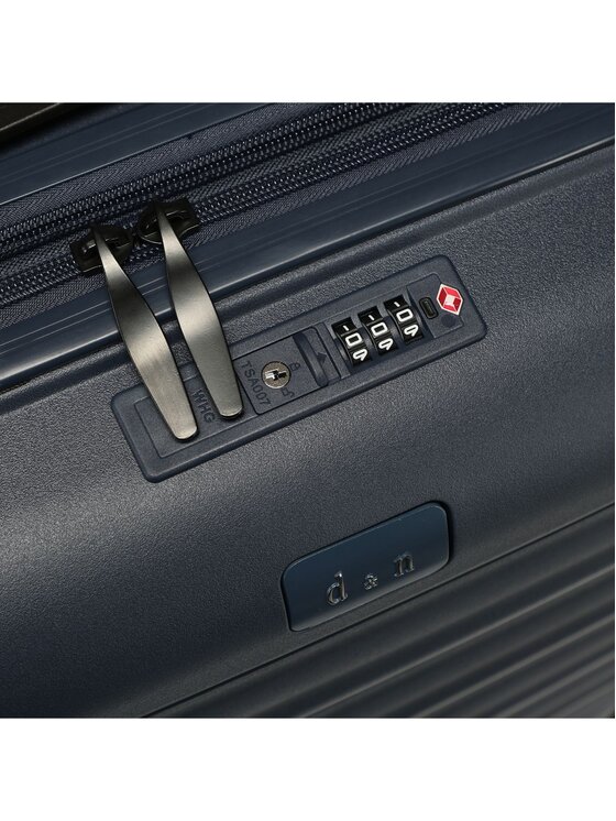 D&N D&N Walizka kabinowa 326988 Granatowy
