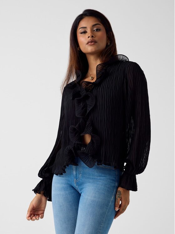Guess Guess Top 180326 Czarny Classic Fit