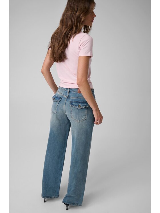 Guess Jeans Guess Jeans Jeansy 183775 Niebieski