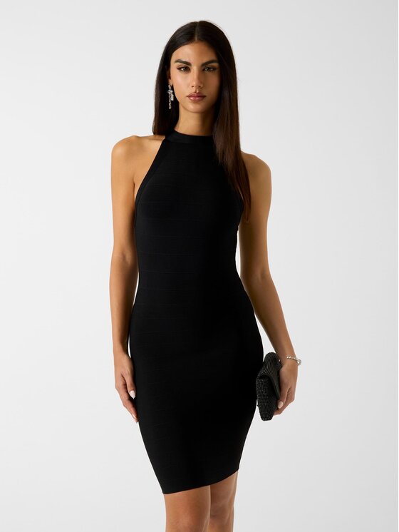 Guess Guess Každodenní šaty 180575 Černá Classic Fit