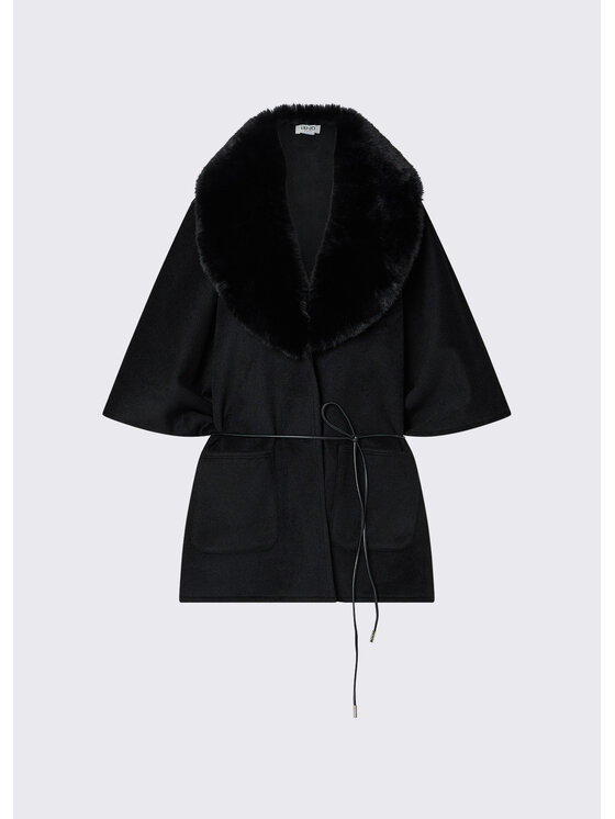 Liu Jo Liu Jo Poncho 2F6045T030022222 Nero Regular Fit