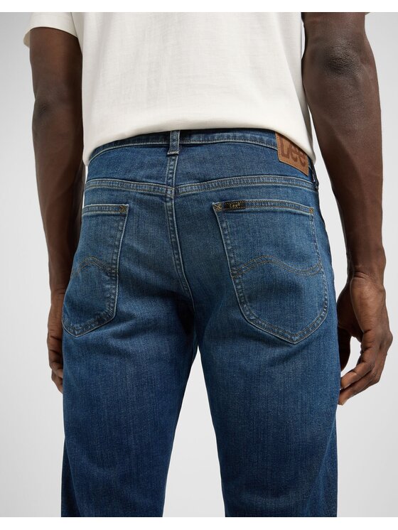 Lee Lee Jeans DAREN ZIP FLY Blu Straight Leg