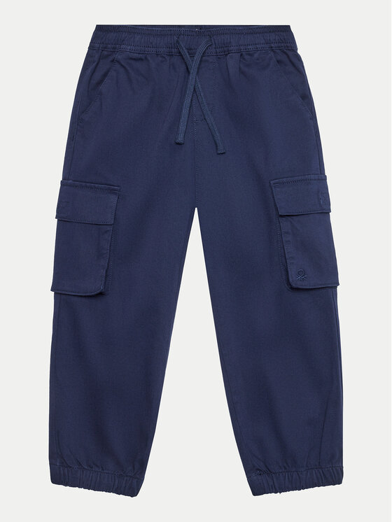 United Colors Of Benetton Joggers 4HM6GF01Z Dunkelblau Regular Fit Modivo