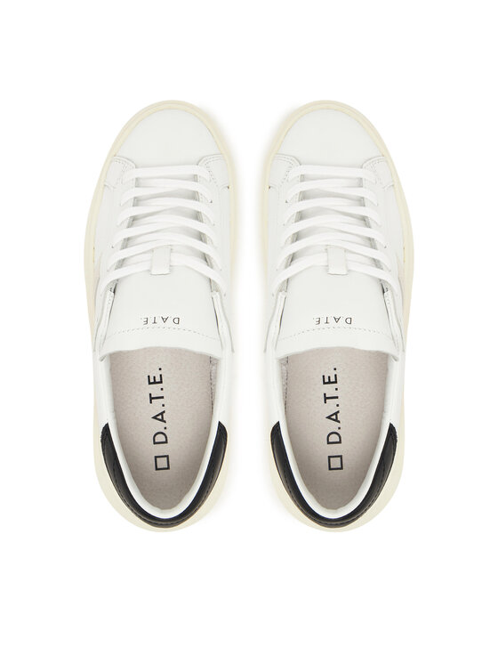 D.A.T.E. D.A.T.E. Sneakers Hill Low Platform Calf W431-HP-CA Weiß