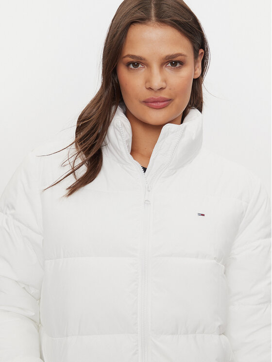 Tommy Jeans Tommy Jeans Žieminė striukė DW0DW19918 Balta Regular Fit