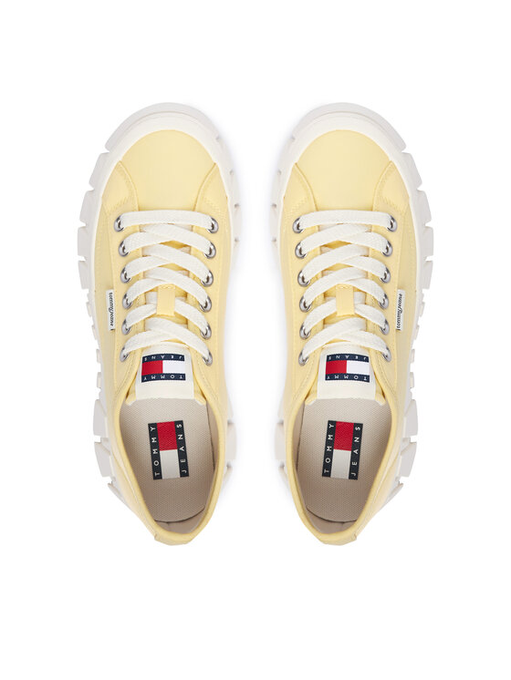 Tommy Jeans Tommy Jeans Sneakersy Tj Platform Sneaker EN0EN03098 Żółty jasny