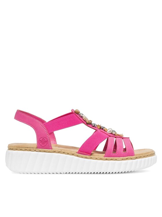 Rieker Rieker Sandalen 63249-31 Rosa