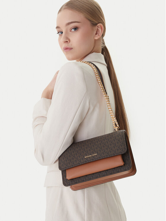 MICHAEL Michael Kors MICHAEL Michael Kors Torbica Claire 30R5GC7L3B Smeđa