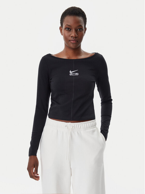 Nike Blúzka FN1911 Čierna Regular Fit