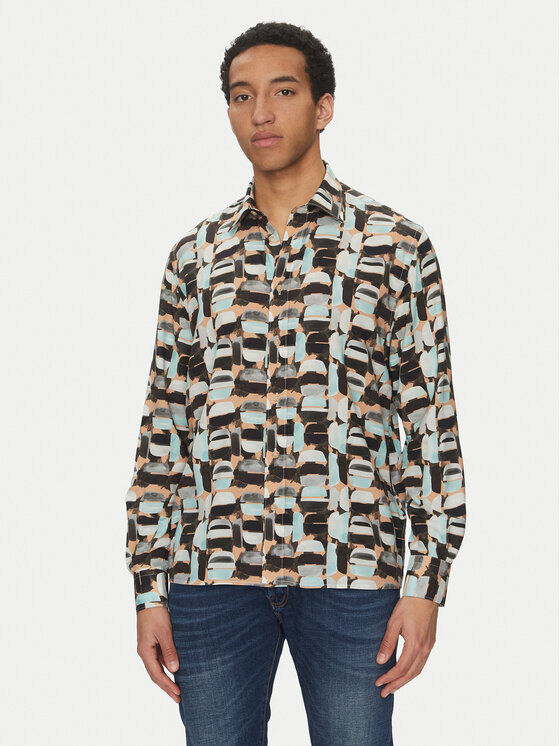 Liu Jo Liu Jo Cămașă QA5095 T4360 Colorat Regular Fit