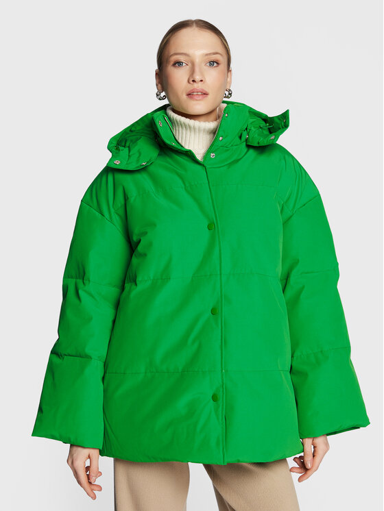 Samsøe Samsøe Samsøe Samsøe Zimní bunda Hana F22300136 Zelená Relaxed Fit