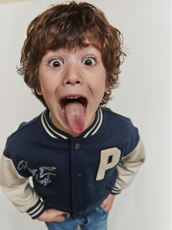 Mayoral Mayoral Bomber 4424 Tamnoplava Regular Fit