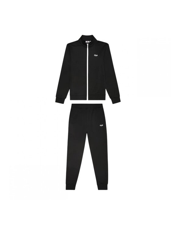 Fila Fila Tuta Saluzzo Slim Logo Track Set Nero Regular Fit