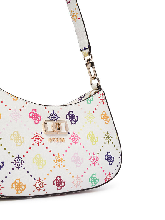 Guess Guess Kabelka Emelie Logo HWGM99 28180 Biela