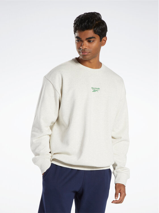 Reebok Суитшърт Classics Small Vector Crew Sweatshirt HS7148 Сив ...