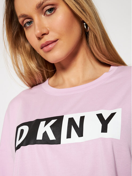 T-shirt DP0T7732 Viola Oversize