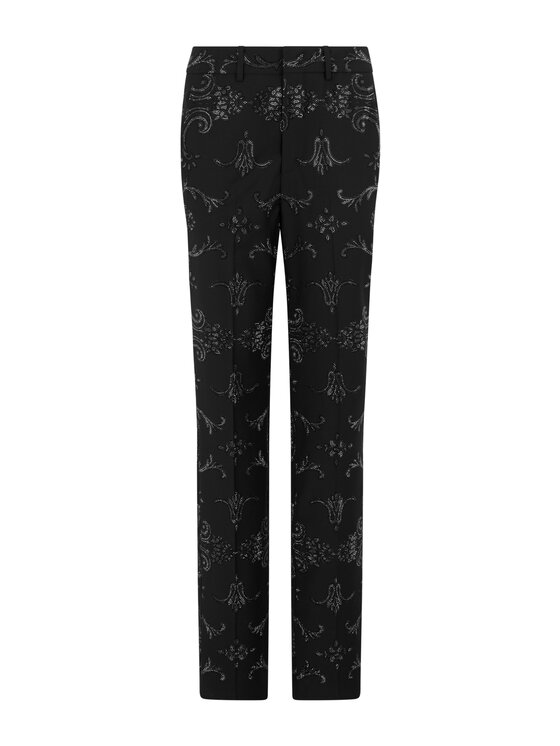 PHILIPP PLEIN PHILIPP PLEIN Spodnie materiałowe 31271 Czarny