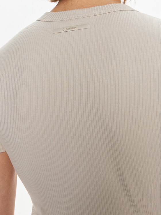 Calvin Klein Calvin Klein Футболка K20K206553 Бежевий Slim Fit