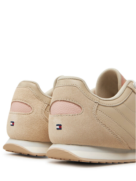 Tommy Hilfiger Tommy Hilfiger Sneakers Heritage Runner FW0FW08114 Beige