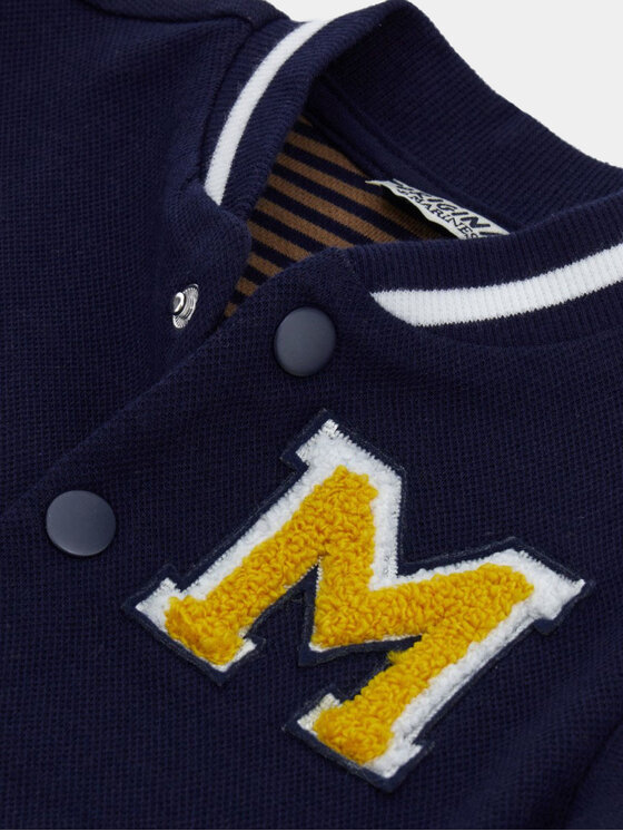 Original Marines Original Marines Džemperis ar kapuci DEP0209NM Tumši zils Regular Fit