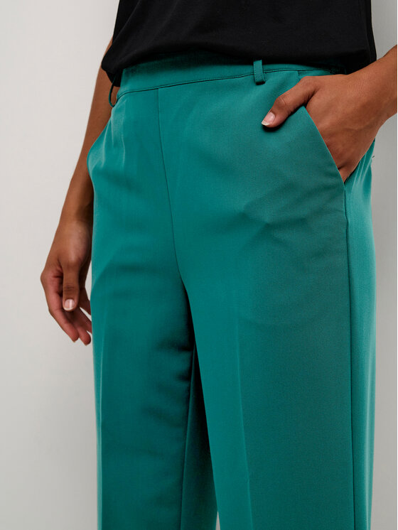 Kaffe Kaffe Hlače Sakura 10506127 Zelena Relaxed Fit