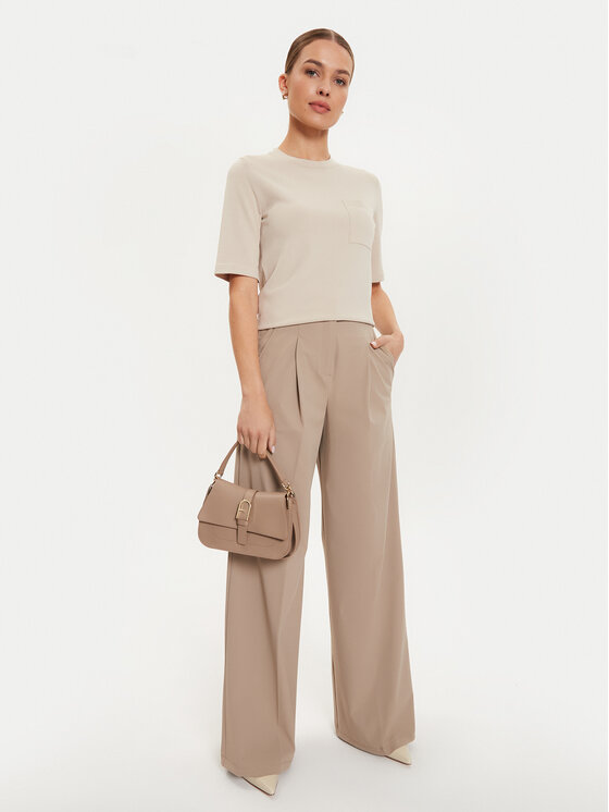 Max Mara Leisure Max Mara Leisure Marškinėliai Tahiti 2426366047600 Smėlio Regular Fit