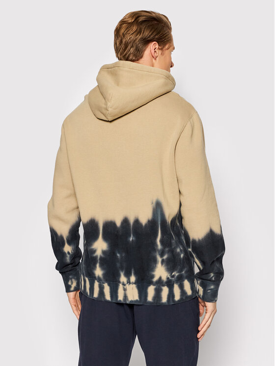 HUF HUF Pluus Hartford Tiedye PF00426 Beež Regular Fit