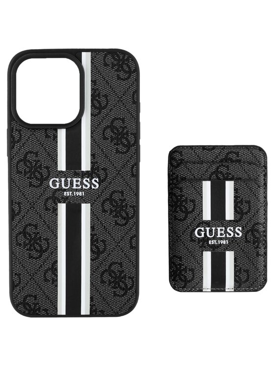 Guess Guess Etui na telefon Apple iPhone 16 Pro Max Czarny