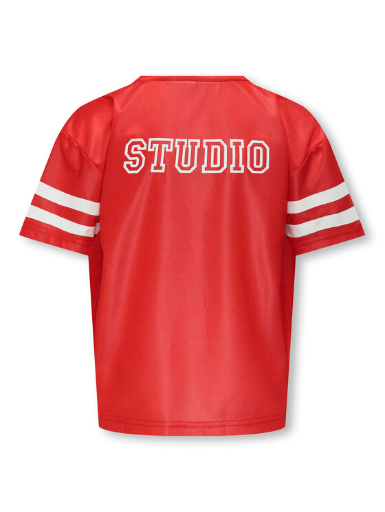 Kids ONLY Kids ONLY T-Shirt Lulu 15354971 Červená Regular Fit