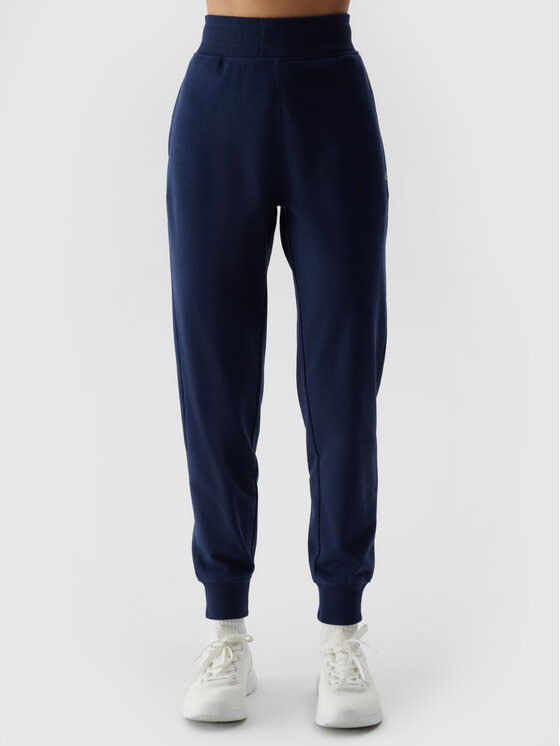 4F 4F Joggery 4FWSS24TTROF606-31S Granatowy Regular Fit