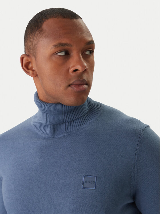 BOSS BOSS Светр Akiro S 50527573 Голубий Regular Fit