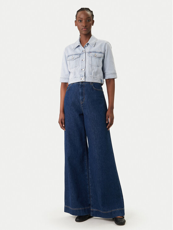 Tommy Jeans Tommy Jeans Kurtka jeansowa DW0DW22388 Błękitny Regular Fit
