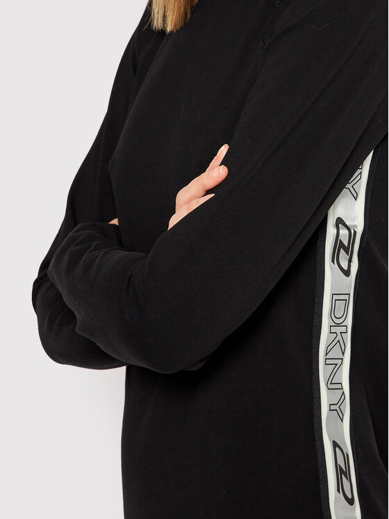 DKNY Sport DKNY Sport Φόρεμα υφασμάτινο DP1D4486 Μαύρο Regular Fit