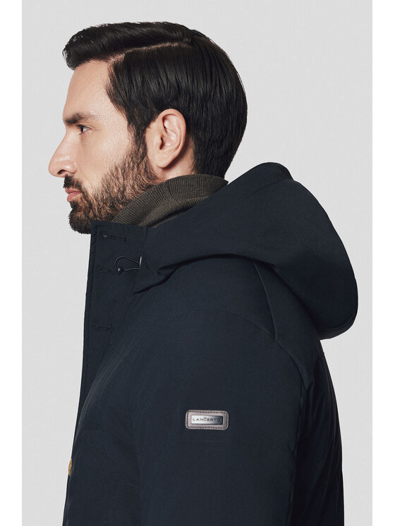 Lancerto Lancerto Kurtka zimowa Viborg KU097224000005 Granatowy Regular Fit
