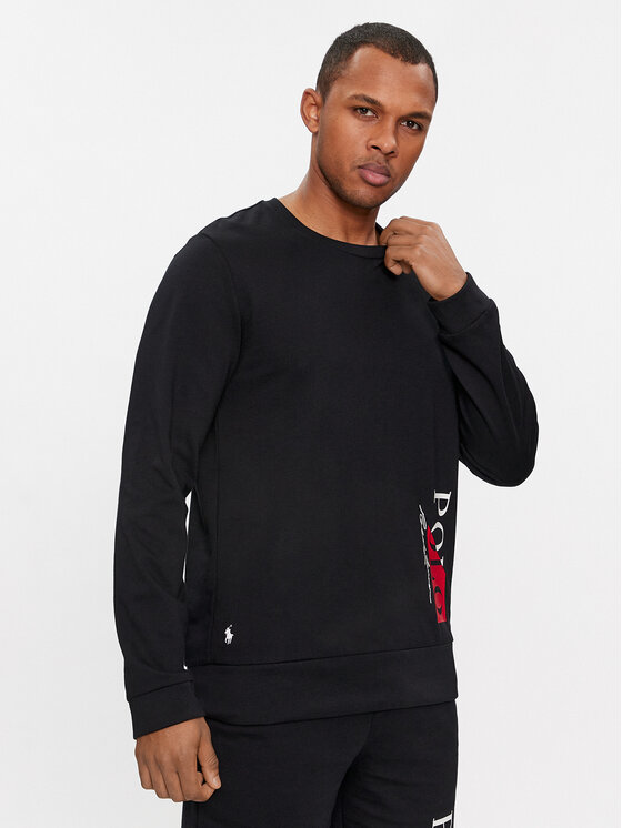 Polo Ralph Lauren S dlhými rukávmi 714932514002 Čierna Regular Fit