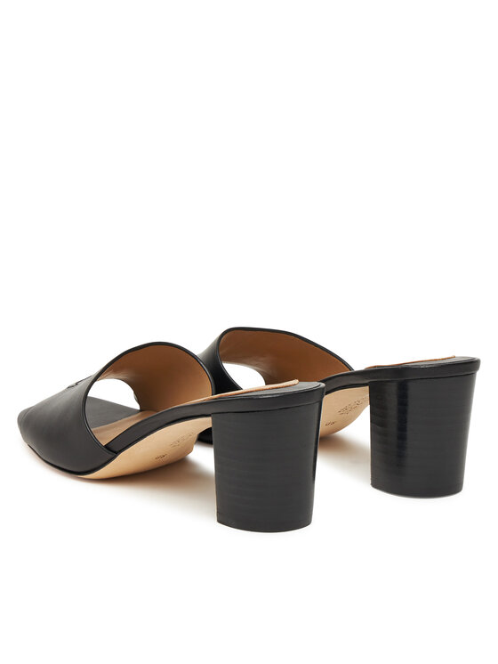 LAUREN RALPH LAUREN LAUREN RALPH LAUREN Παντόφλες Everley Block-Heel 802974364001 Μαύρο