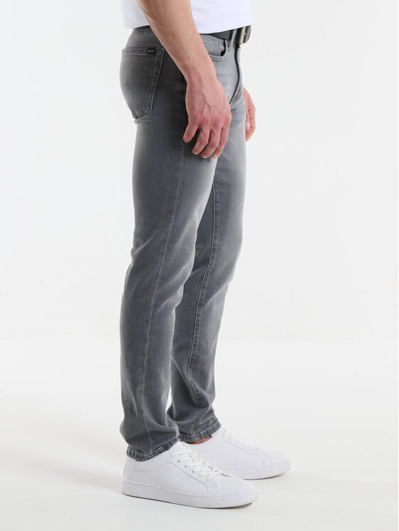 BIG STAR BIG STAR Jeansy TERRY_SLIM_896_190 Szary Slim Fit