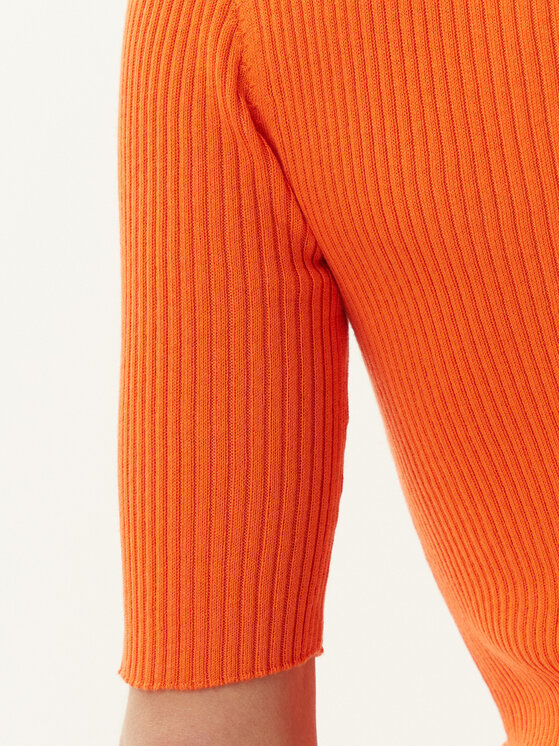 PINKO PINKO Džemper Tritone 102017 A1KW Narančasta Slim Fit