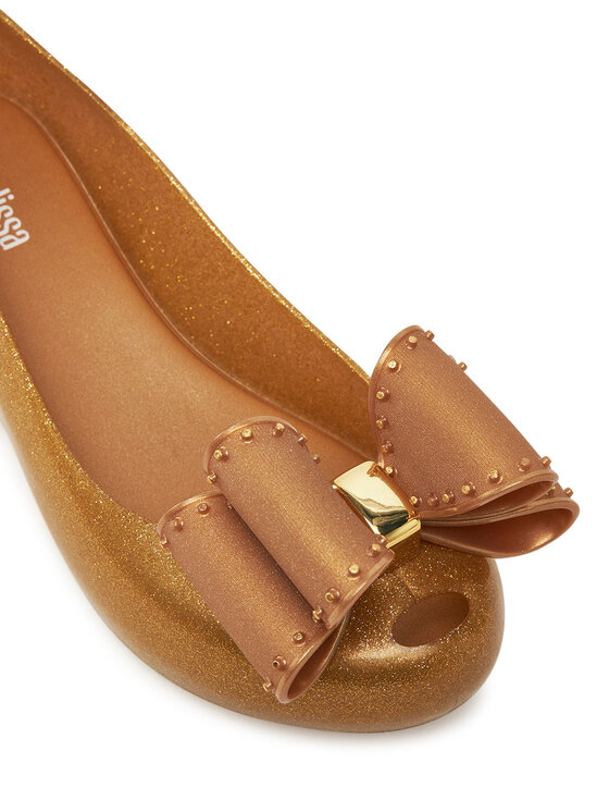 Melissa Melissa Baleriny Melissa Ultragirl Classic Bow Ad 35965 Złoty