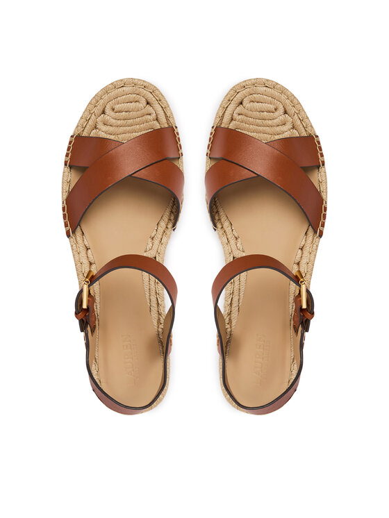 LAUREN RALPH LAUREN LAUREN RALPH LAUREN Espadryle 802P06400001 Brązowy
