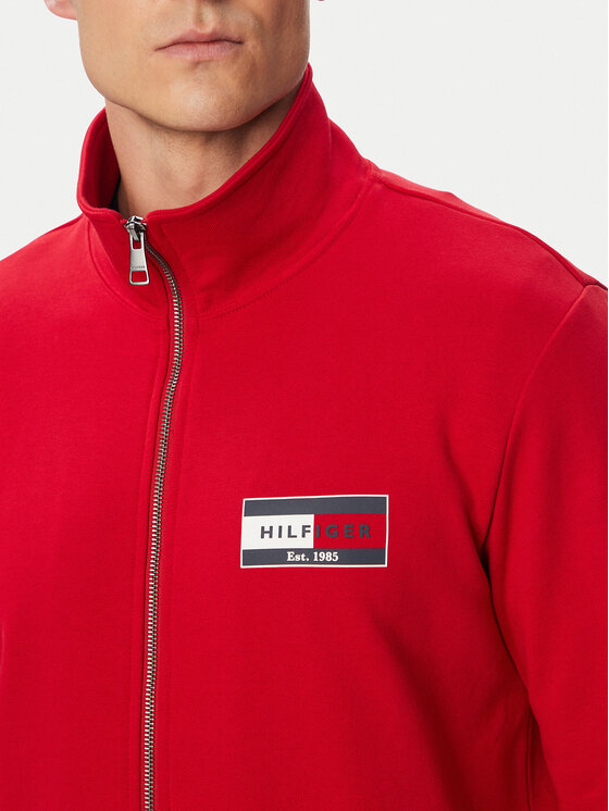 Tommy Hilfiger Tommy Hilfiger Džemperis Brand Love MW0MW44941 Raudona Regular Fit