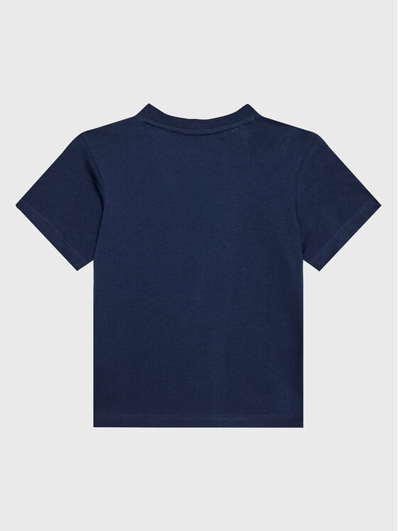 adidas adidas Футболка Trefoil Tee HK7503 Cиній Regular Fit