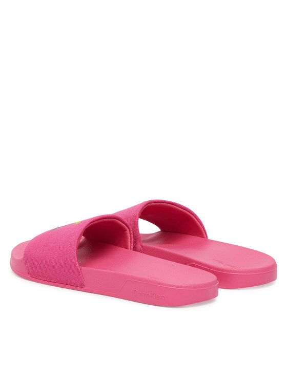 Calvin Klein Calvin Klein Şlapi Essential Slide Pride Cv Wn HW0HW03297 Roz